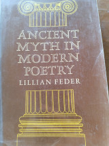 Ancient myth in modern poetry