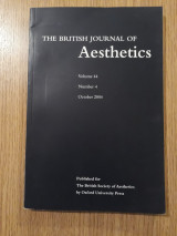 The British Journal of Aesthetics, vol. 44,4