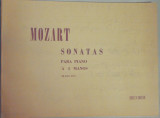 Mozart sonatas para piano a 4 manos