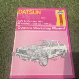 Datsun Cherry N10 1979-82 Owner's Workshop Manual