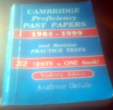 Cambridge Proficiency Past Papers 1984-1999