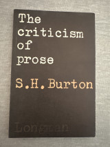 The Criticism of prose