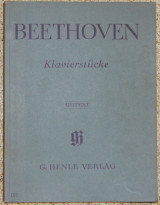 Beethoven Klavierstucke G.Henle Verlag