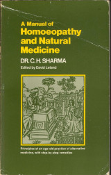 Manual of Homoeopathy and Natural Medicine