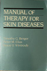 Manual of Therapy for Skin Diseases