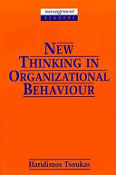 New Thinking in Organizational Behaviour