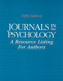 Journals in Psychology