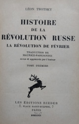 Histoire de la Revolution Russe - Tome premier