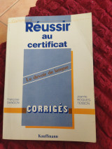 Reussir au certificat Le devoir de lange corriges