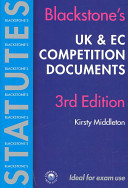 Blackstone's UK & EC Competition Documents