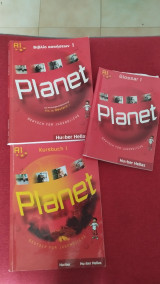 Planet 1 (πλήρες πακέτο) kursbuch, βιβλίο ασκήσεων και Glossar