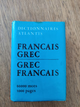 Dictionnaires Atlantis Francais Grec - Grec Francais