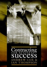 Contracting for Business Success Hardcover