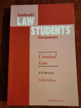 Law Student's Companion - Criminal Law