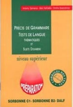Precis De Grammaire Tests De Langue