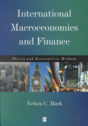 International Macroeconomics and Finance