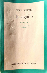 Incognito ROMAN (version française de l' auteur)