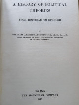 A history of Political theories
