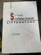 Sorbonne 2eme degre litterature