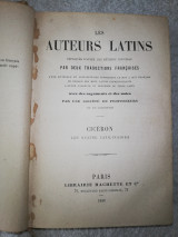 Les auters Latins : Ciceron. Les quatre Catilinaires