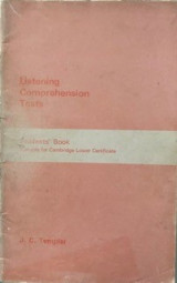 Listening Comprehension Tests: Students' Book