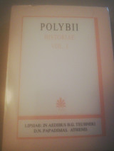 Polybii Historiae vol I