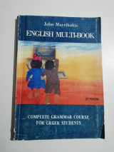 English multi - book, complete grammar book course for Greek students