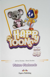 Happy Toons One-Year Course, Junior a&b Picture Flashcards