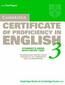 Cambridge Certificate of Proficiency in English 3 Student's Book with Entry Test