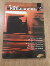 Radical philosophy, issue 124 (March/April 2004)