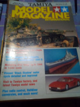 Tamiya model magazine no 6- 1986