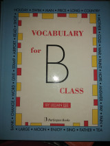 Vocabulary for B Class