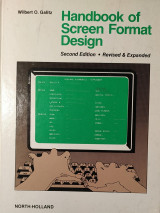 Handbook of Screen Format Design