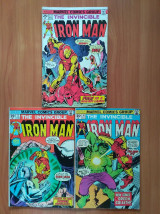Iron Man #73,#75,#76 (1974-75)