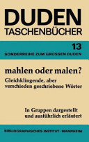 Duden-Taschenbücher