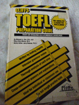 Cliffs TOEFL preparation guide with cassette