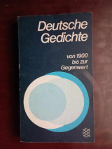Deutsche Gedichte von 1900 bis zur Gegenwart