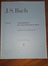 J.S. Bach Notebook for Anna Magdalena Bach