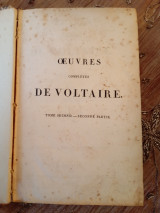Oevres Complètes de Voltaire Théatre Tome Seconde seconde partie
