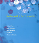 Mathematics for Economics