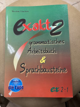 Exakt 2 grammatisches arbeitsbuch & sprachbausteine ex 2-1