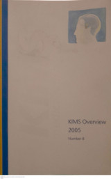 KIMS ( Pfizer International Metabolic Database) Overview 2005 Number 8