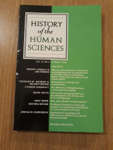 History of the Human Sciences, vol. 12,3