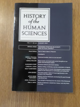 History of the human sciences, vol. 17,2/3