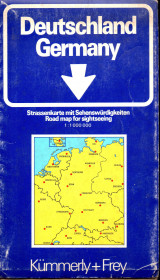 Deutschland - Germany - Allemagne - Germania - Χάρτης 1:1000000